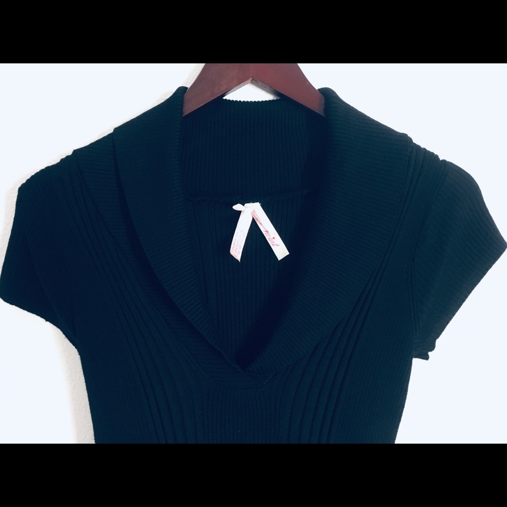 Derek Heart Knit Sweater Dress M